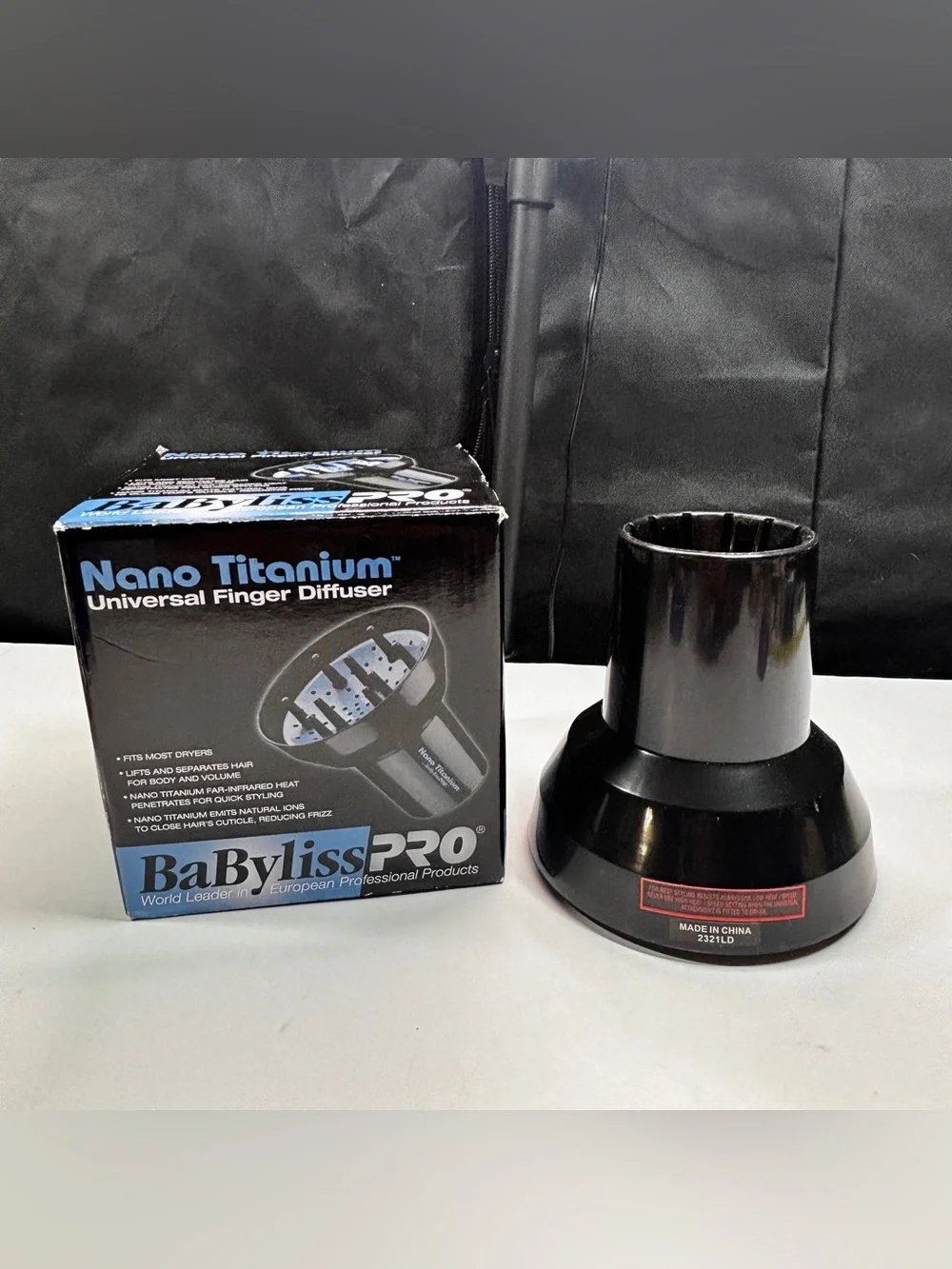 BaByliss PRO Nano Titanium Universal Finger Diffuser - Picture 8 of 12